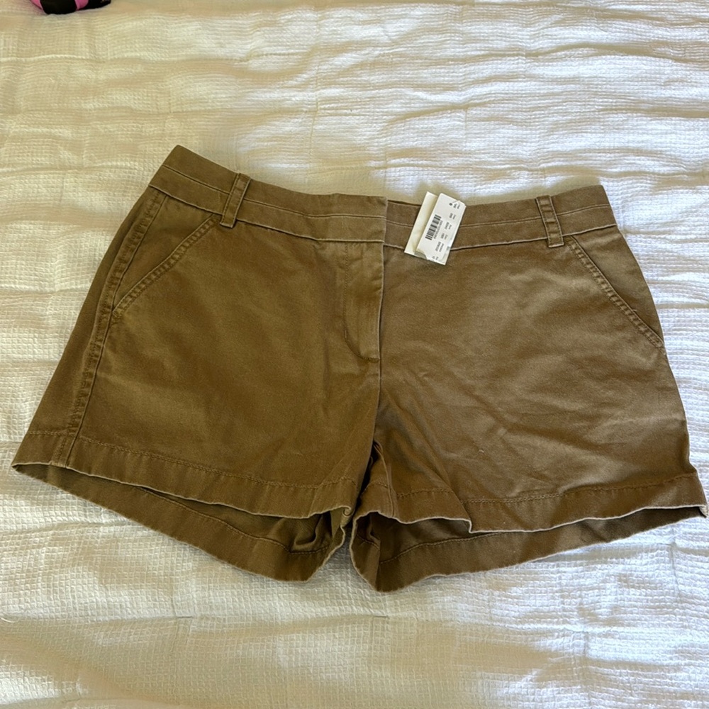 NWT J. Crew Chino Shorts